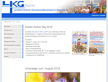 Tablet Screenshot of lkg-steindl.de